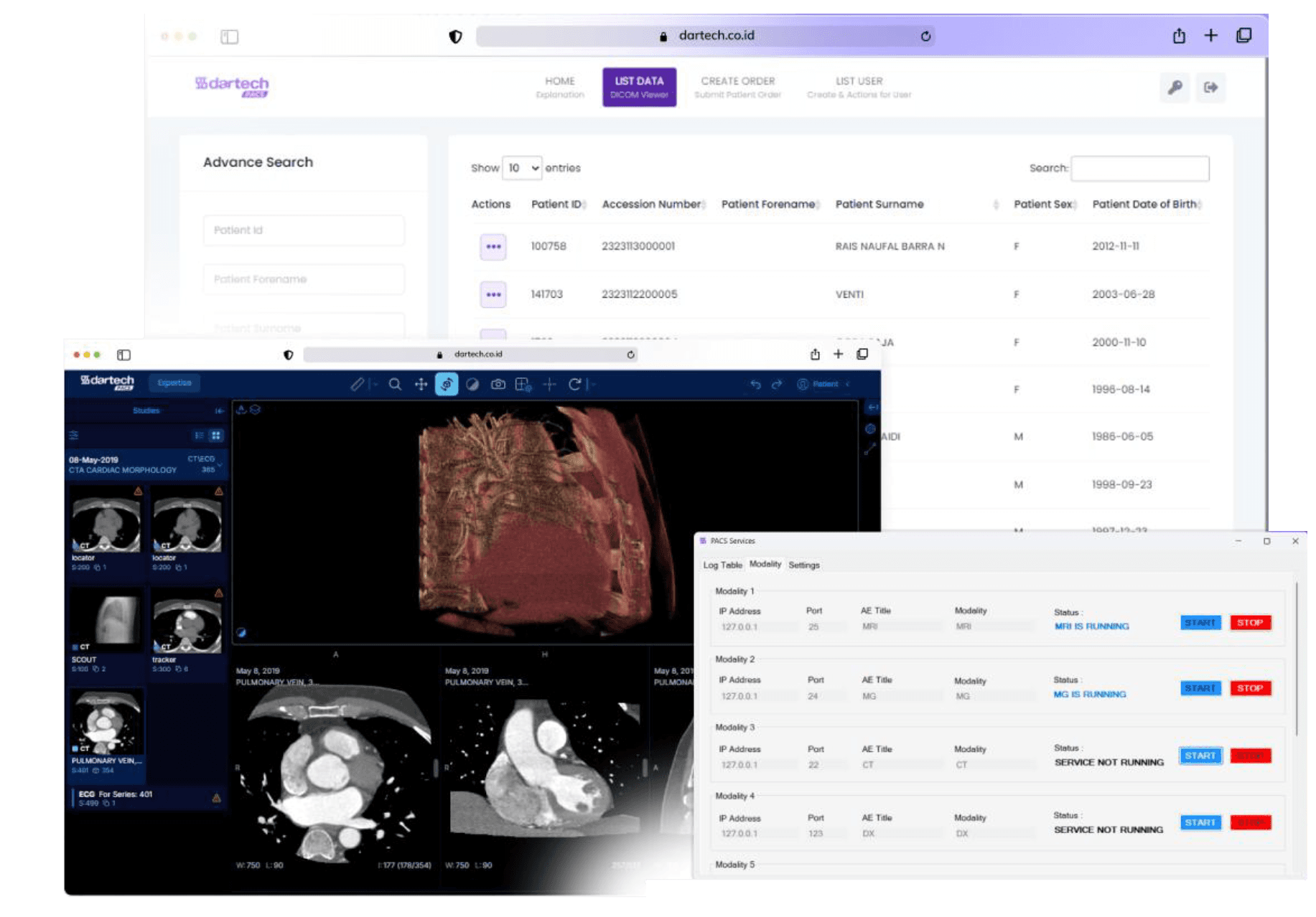 Dartech PACS Detail 1